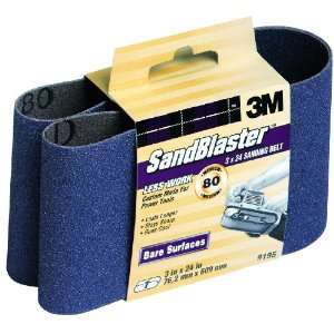   by 24 Inch 80 Grit Bare Surfaces Power Sanding Belt