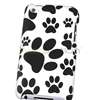   Paw Rubber Hard Case Cover+LCD Film for iPod Touch 4th Gen 4 G  
