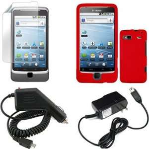   Home Wall Charger + LCD Screen Protector for HTC G2 4G (T Mobile