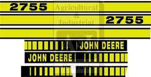 New John Deere 2755 Hood Decal Set  