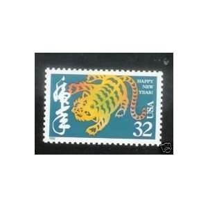  Lunar New Year of the Tiger 20 x 32 cent US Stamps NEW 