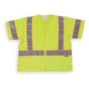  ANSI Rated Safety Vests, CoolDry Safety Vest,Class 3,Lg 