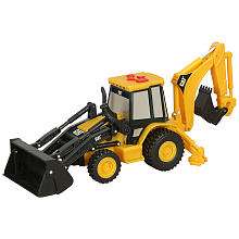   Shaking Machine Vehicle   Backhoe   Toy State Industrial   
