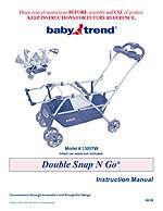 Baby Trend Double Snap N Go Stroller   Baby Trend   Babies R Us