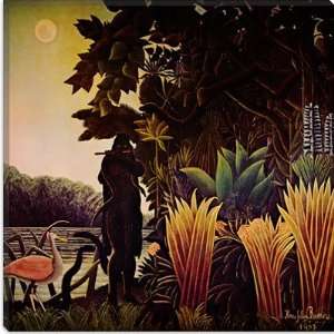  The Snake Charmer by Henri Rousseau Canvas Painting 