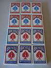 New! 12 Decks of Bicycle Playing Cards Mix of 6 Red and 6 Blue Decks