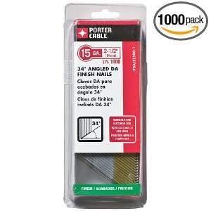 Porter Cable PDA15250G 1 2 1/2 Inch, 15 Gauge Galvanized Finish Nails 