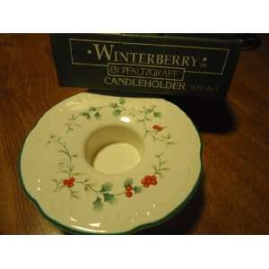  Pfaltzgraff Winterberry Tea light Candleholder 109 463