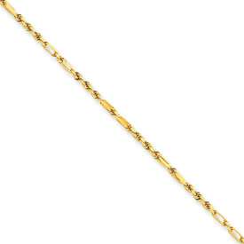   Polished Rope Chain Necklace Anklet Bracelet w/ Lobster Clasp  