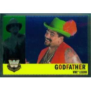 WWE Wrestling Heritage 2006 Topps Chrome Legends Card: The Godfather 