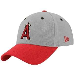 New Era Los Angeles Angels of Anaheim Gray Max 39THIRTY Stretch Fit 