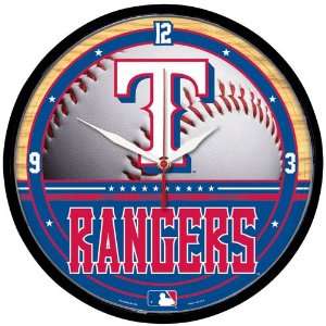  Wincraft Texas Rangers Round Clock