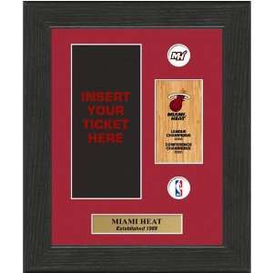  Miami Heat Ticket Frame