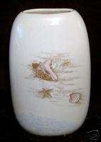Otagiri Japan Ebb Tide Gold Pink Shell Vase  
