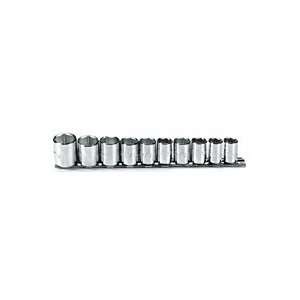  Proto 52122 10 Piece 3/8 Drive 6 Point Fractional Socket 
