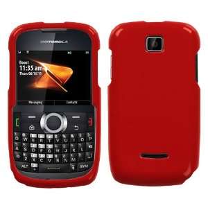   Cell Phone Case for Motorola Theory WX430 Boost Mobile   Red Cell