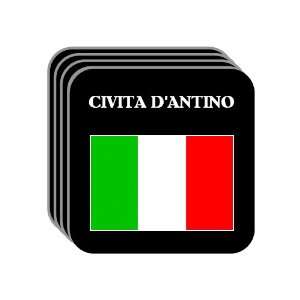 Italy   CIVITA DANTINO Set of 4 Mini Mousepad Coasters