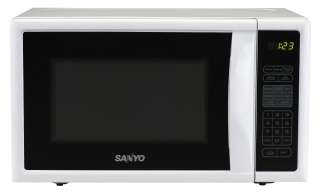Sanyo Ems2588w Microwave Oven   Counter Top   0.7ft   800w   White (em 