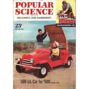  Popular Science November 1951 Editor Volta Torrey Books