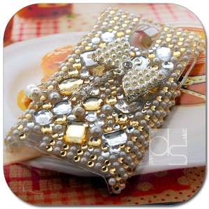   Gold Crystal Soft Skin Back Case Cover For T mobile LG Google G2x G2 X