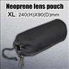   Neoprene Waterproof Soft Lens Pouch Case For Canon Nikon DC5S  