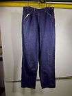 Rare VTG 1940s OVER THE TOP DUNGEES denim Jeans sz. 32 WALDES zipper