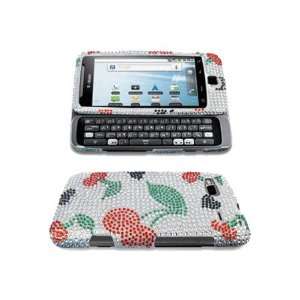   Mobile G2 Full Diamond Graphic Case   Snowing Cherry Cell Phones