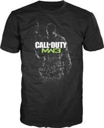   360 COD Gunner Tee Call of Duty MW3 Modern Warfare 3 FPS Game T Shirt