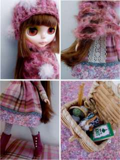 Crafty Girlcollaboration Blythe doll by Eurotrash & Bambina Carabina 