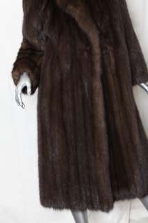 OSCAR DE LA RENTA Luxurious Brown *RUSSIAN SABLE FUR COAT* LONG Jacket 