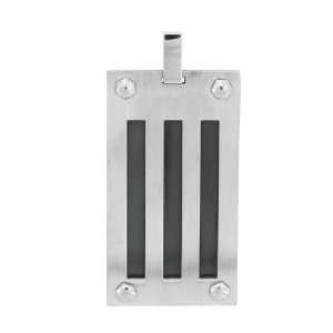  Manhattan Collection Stainless Steel Pendant For Men with 