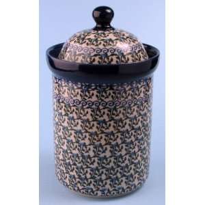  Polish Pottery Canister 9 1/2