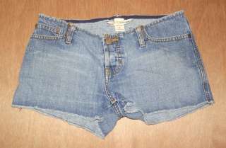 Womens A&F Abercrombie and Fitch jeans shorts size 00  