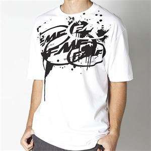  FMF Apparel Primer T Shirt   2X Large/White Automotive