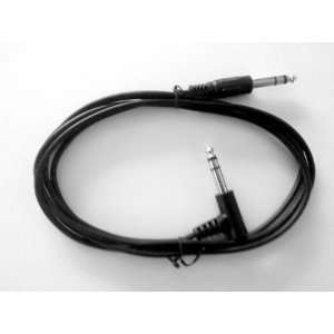  2 METER STEREO CABLE WITH RIGHT ANGLE FOR ROLAND YAMAHA 