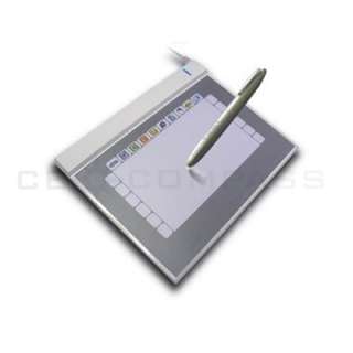 New USB Graphics Drawing Tablet Stylus/Pen Mouse Pad  