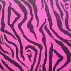   Rag Quilt/Fabric Squares hot pink white zebra stripes p37 GET FREE