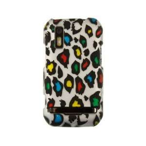   Phone Case with Color Leopard Design for Motorola Photon / ELECTRIFY