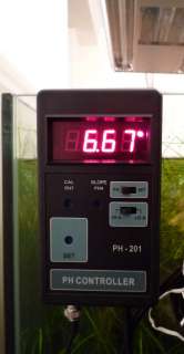 PH 201 Digital PH Controller / Aquarium PH CO2 meter  