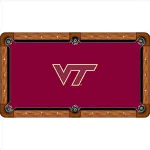  Virginia Tech Football Pool Table Felt Design: Virginia 