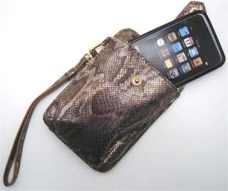 STEVE MADDEN SMARTPHONE iPHONE ANDROID PDA CASE ~ BRONZE ~ NEW  