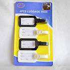 Pack of 4 Luggage Tags *NEW*
