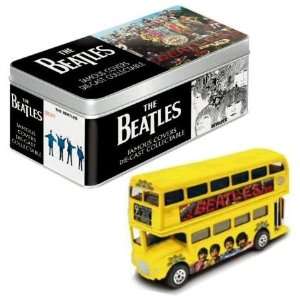 Beatles Sgt. Peppers Album Art Die Cast 1/64 Scale Routemaster Bus and 