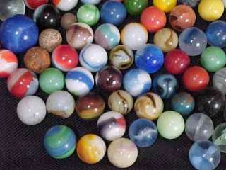 Vintage Small Collection Marbles Akro Agate Great Selection  
