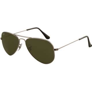 Ray Ban Aviator Small Sunglasses Gunmetal G 15 XLT 52mm  