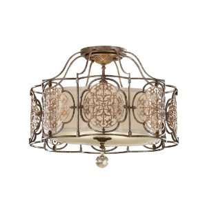  Murray Feiss SF285BRB/OBZ Marcella Collection 3 Light Semi 