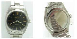 Vintage Steel Rolex Oyster Royal Precision Wrist Watch 1962  