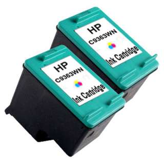 2pk HP97 COLOR Ink Print Cartridge for HP 97 C9363WN  