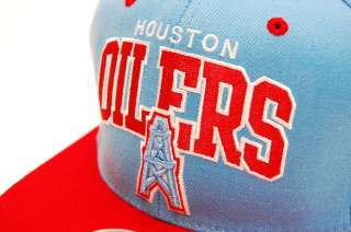 Houston Oilers ARCH Snapback Hat Cap NFL vintage M&N  