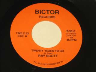 Ray Scott 45 RARE PRIVATE PRISON COUNTRY BOPPER HEAR  